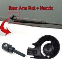 Wischerarmabdeckung Schwarz FüR Passat B6/B7 2005-2015 Heckscheibenwischer 2Pcs