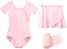 Ballet Leotards for Girls Toddler Dance Dress Outfit Combo with Skirt and Tights