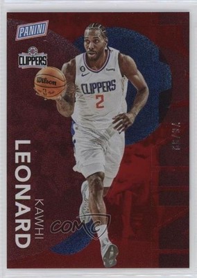 2023 Panini National Convention Red 76/99 Kawhi Leonard #36 4f5