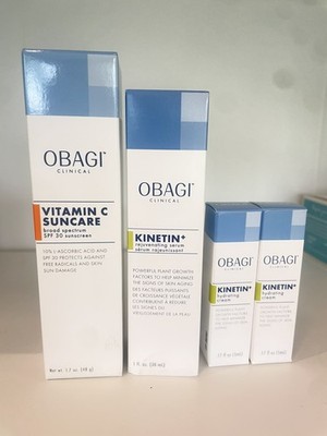 Obagi Clinical KINETIN+ Vitamin C suncare SPF 30 +   Rejuvenate serum 11/2027 + 
