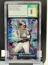 2018 Bowman Platinum - Platinum Prismatic Prodigies Eloy Jimenez #PPP-1 (RC)