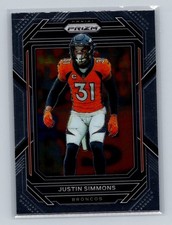 2022 Panini Prizm #91 Justin Simmons Denver Broncos