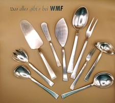 WMF Vorlagen Besteck Teile Dekor 2500 Bauhaus...