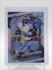 JUSTIN JEFFERSON 2025 PRIZM AUTOGRAPH CHOICE VIKINGS AUTO /50 Q6377