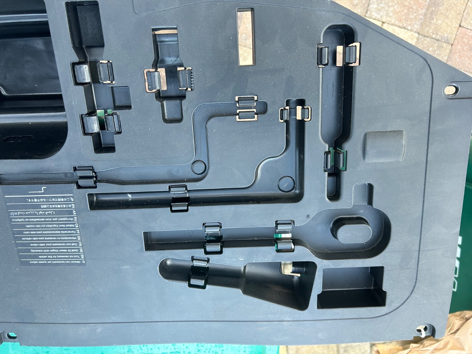 Ferrari 812 Tool kit trays Set P/N 318853