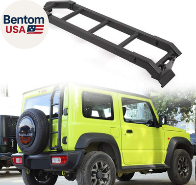 New Aluminum Car Rear Tail Door Ladder Climbing Fit for Suzuki Jimny 2019 2020 2