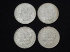 Group of 4 1881-O Morgan Silver Dollars XF-AU NICE!