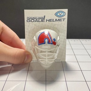 Custom Quebec Nordiques Pocket Size Mini Goalie Helmet