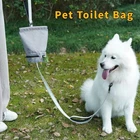 Waterproof Pet Poop Scooper Bag Hanging Dog Poop Bag Carrier With Hook Poop Bag