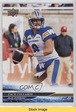 2025 Upper Deck CFL Gold Zach Collaros #6 READ 16vq