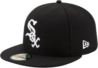 New Era Men's Chicago White Sox Cap Authentic Collection 59Fifty Fitted Hat