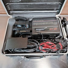 Panasonic PV-420D AF X8 OmniMovie VHS Camcorder Parts/Repair w/Case Tripod  
