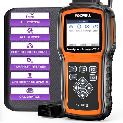 Foxwell NT530 Plus For Volvo OBD2 Bidirectional Full System Diagnostic Scanner