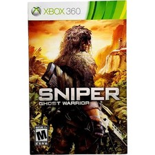  Manual Only Sniper Ghost Warrior - Microsoft Xbox 360 Excellent Original