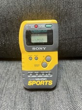 Vintage Sony Sports Walkman FM/AM SRF-M70 Yellow As Is Read