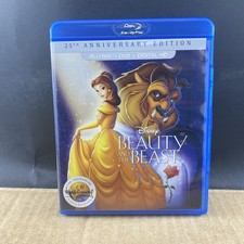 Beauty And The Beast 25th Ann. Edition BLU-RAY  DVD, MULT BLU-RAY'S SHIP FREE 