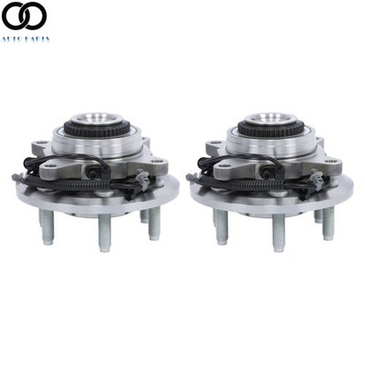 515142 Pair of Front Wheel Bearing Hub For Ford F-150 Expedition 4WD Heavy Duty
