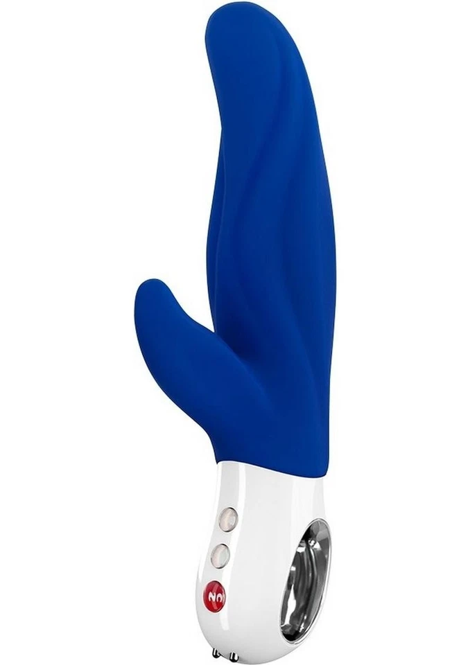 Lady Bi Silicone Dual Action Rabbit Vibrator - Ultramarine Blue - Image 2 of 4