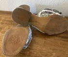 Vince Camuto Sharrey Block Heel Slide Sandals Floral Graffiti Print    8.5 M — photo 6