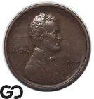 1909-S Lincoln Cent Wheat Penny *Better Date* Choice AU++