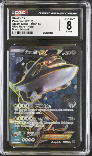 Steelix-EX graded CGC 8 for sale on eBay