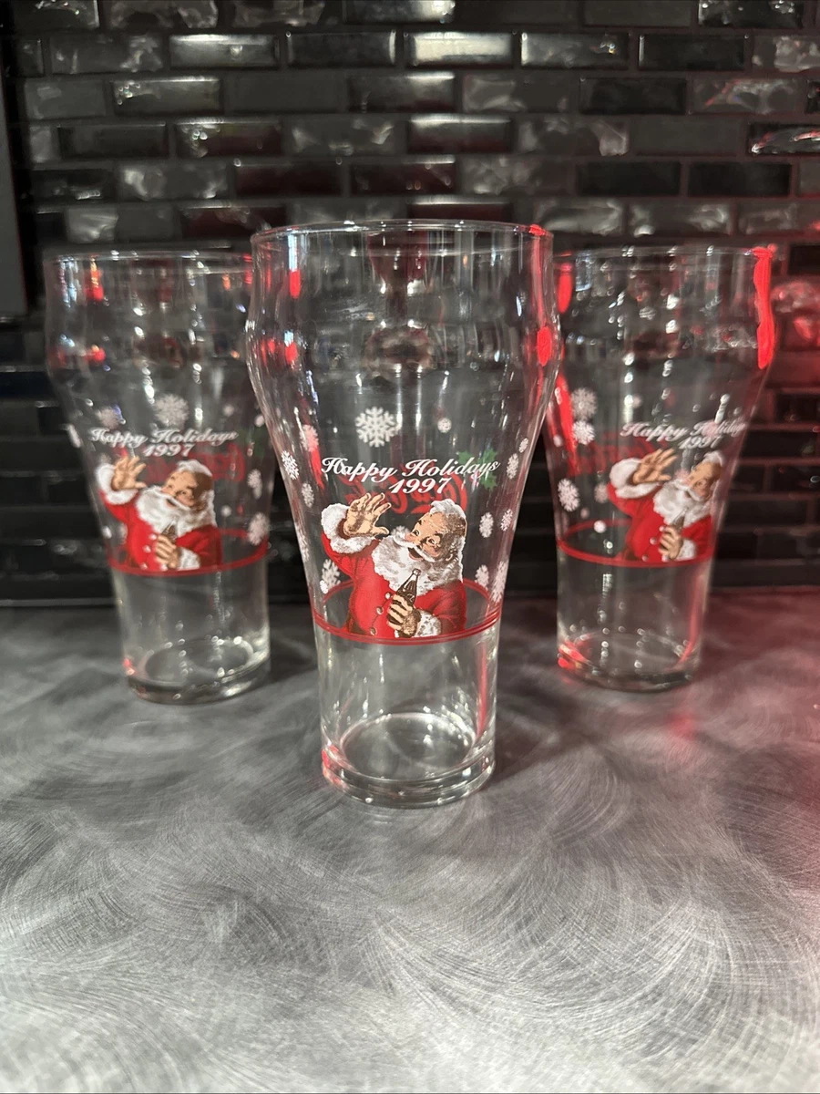 Santa Coke Glasses for sale | eBay