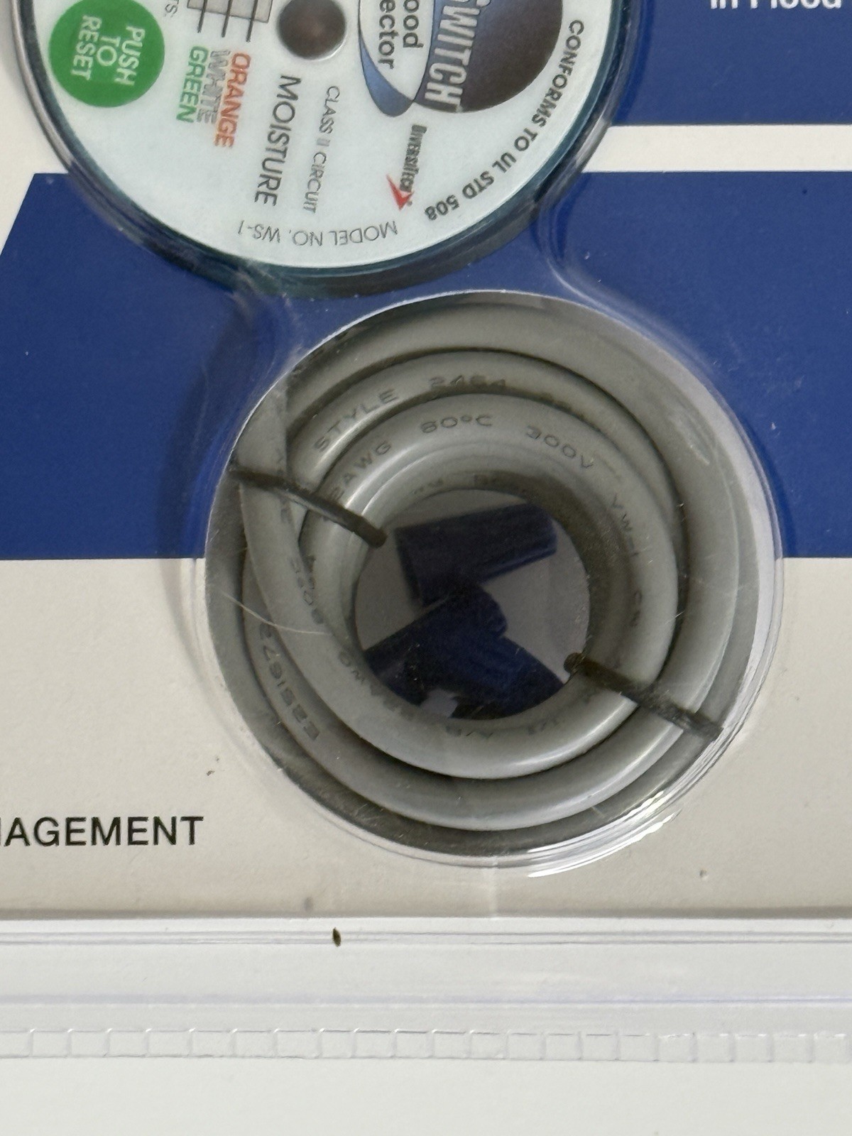 Diversitech Wet Switch Flood Detector WS-1