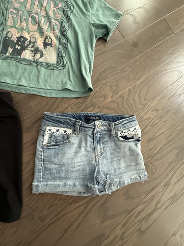 Girls clothes lot size 10 & 10/12 & L shorts athletic elephant swim nike shirts - Picture 4 of 24