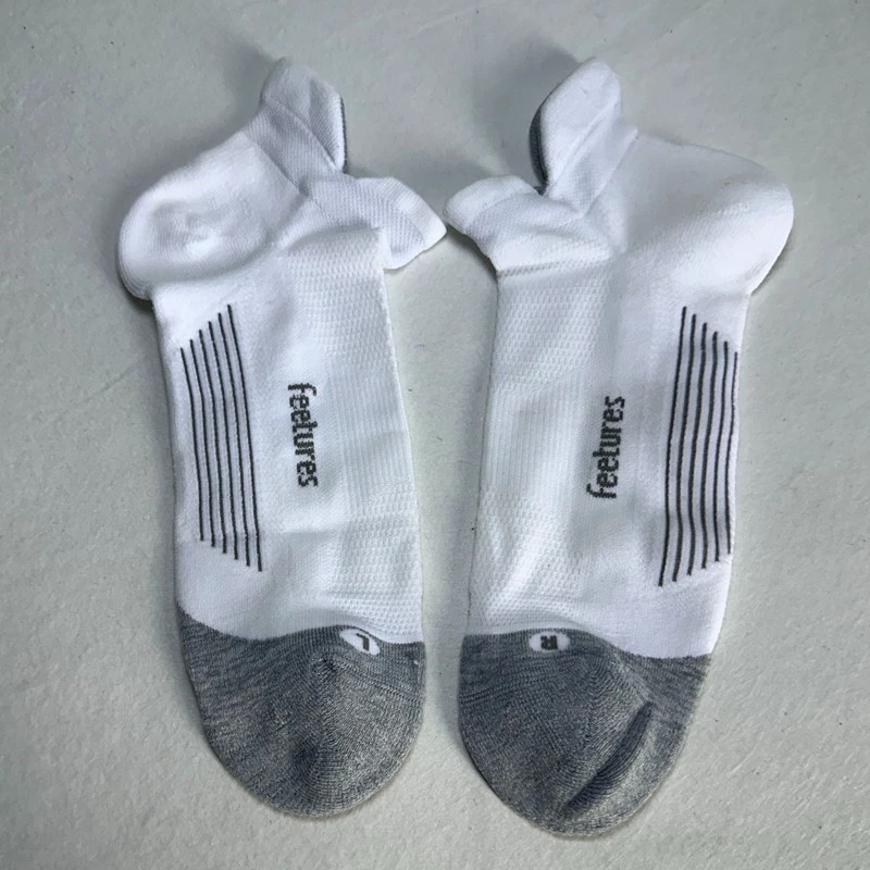 Носки спортивные мужские Feetures упаковка 3 шт. легкая подушка незаметные размер XL белые - Изображение 4 из 4