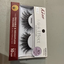 Kiss Mink Effect Collection 3D Volume KMES03 Heiress Reusable Up To 10 Times New