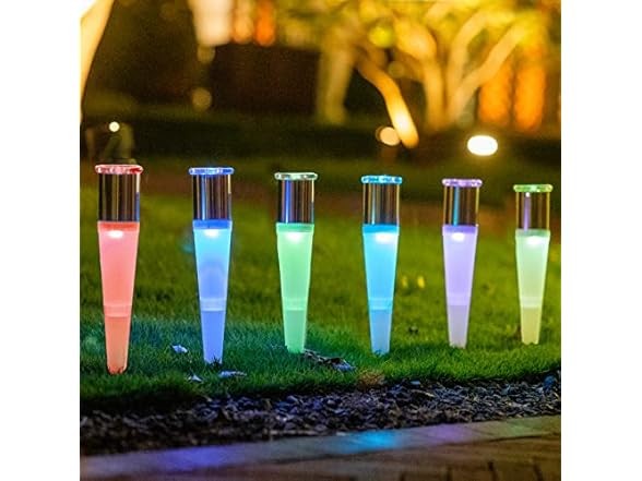 УЛИЧНЫЕ СВЕТИЛЬНИКИ HAKOL BH-570 SOLAR PATHWAY LIGHTS КОМПЛЕКТ ИЗ 4-Х - ПРОЗРАЧНЫЙСЕРЕБРИСТЫЙ 7990₽