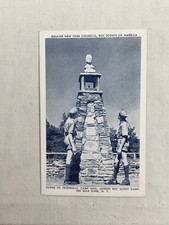 Greater New York Council Camp Manhattan post card Friendship Tower BSA Paperwork