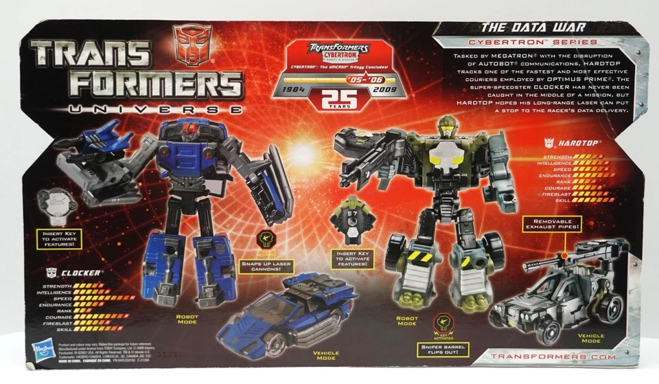 Clocker VS Hardtop-Transformers Universe -The Data War-Walmart exclusive #4 - Bild 2 von 2