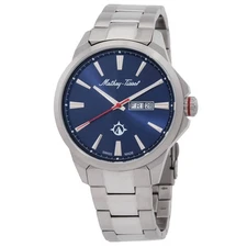 Mathey-Tissot Field Scout Quartz Blue Dial Men's Watch MTWG1001104