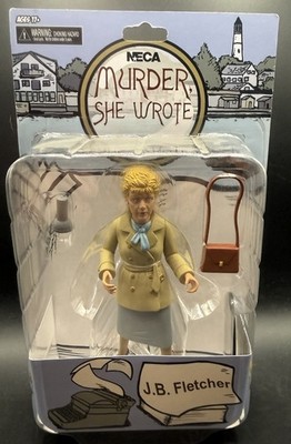 JB Fletcher Murder She Wrote Toony TV Action Figure NECA New in Pack