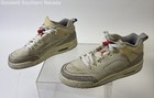 Jordan Spizike Low Coconut Milk Boy's Gray Beige Sneakers - Size 7Y — photo 4