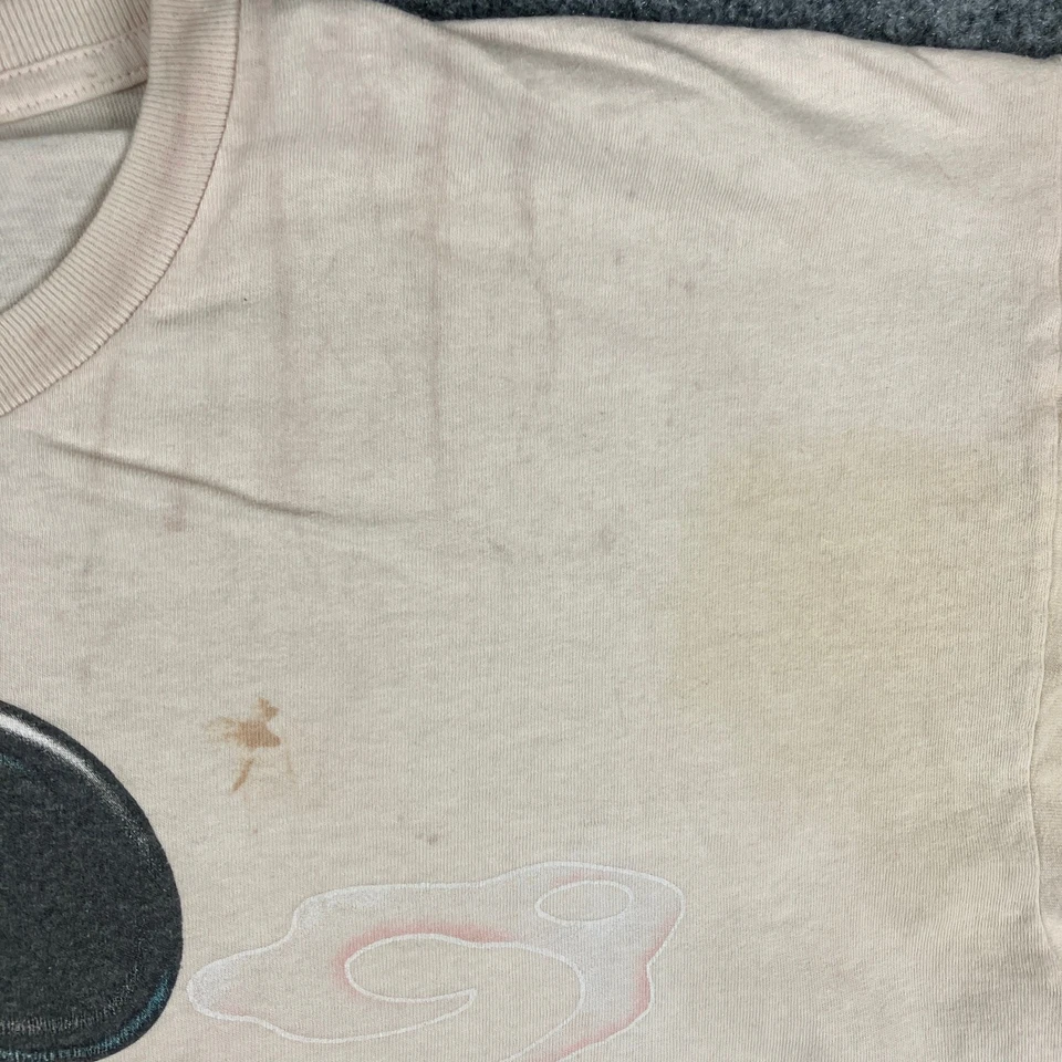 Camiseta Disney Minnie Mouse Feminina 2XL Rosa Beleza Gráfico de Sono Vintage Anos 90 - Imagem 3 de 4