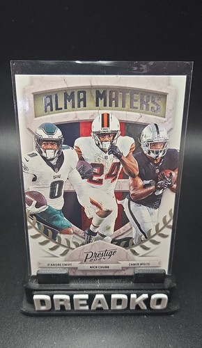 D'Andre Swift / Nick Chubb / Zamir White #20 2024 Panini Prestige Alma Maters card
