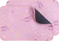 Washable Pee Pads for Dogs, 2 Pack Non-Slip & Waterproof Pack Whelping Pad, Reus