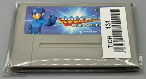 Mega Man 7 Nintendo Super Famicom JP Ver Cartridge Only W/ Wrapping Authentic