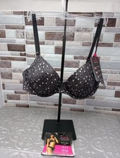 Maidenform Women 34B Love The Lift Demi Push Up Bra/Thong 09729 Q1R $38 MSRP