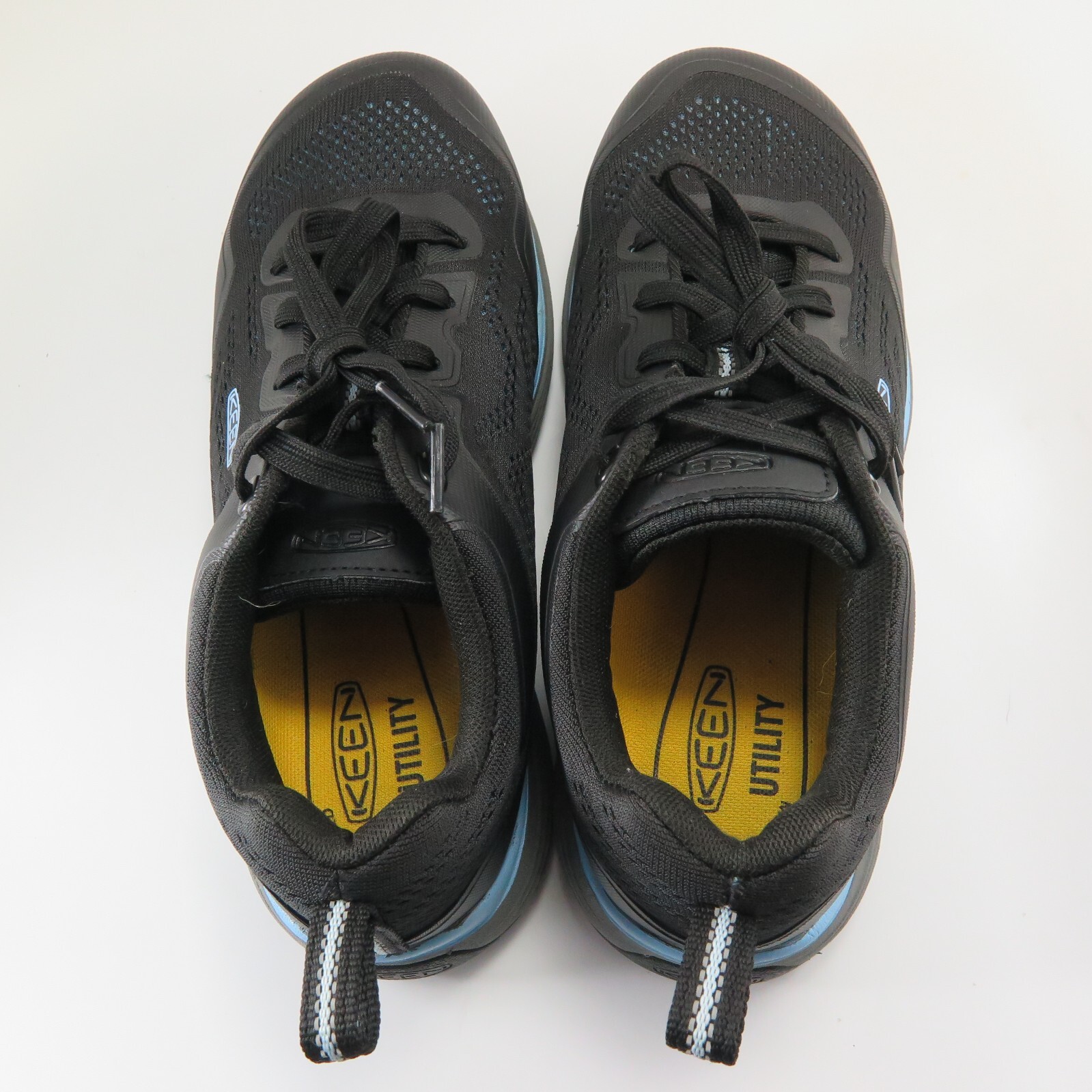 Scarpe da lavoro KEEN Utility Sparta II punta in lega EH donna taglia 7M nere stringate a rete