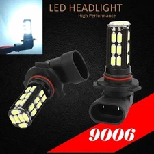 9006 HB4 Samsung LED 30 SMD White 6000K Headlight 2x Light Bulb #Lb2 Low Beam