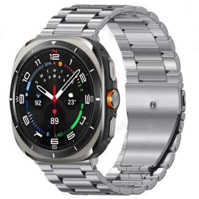 Metal Band For Samsung Galaxy Watch Ultra 47m Stainless Steel Bracelet Wristband
