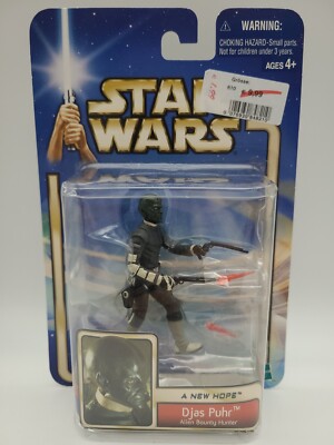 Hasbro STAR WARS - A new Hope - Djas Puhr - Alien Bounty Hunter  - NEU & OVP