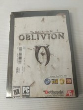 The Elder Scrolls IV Oblivion PC Game 2006 1 disc with Manual abd Map  188