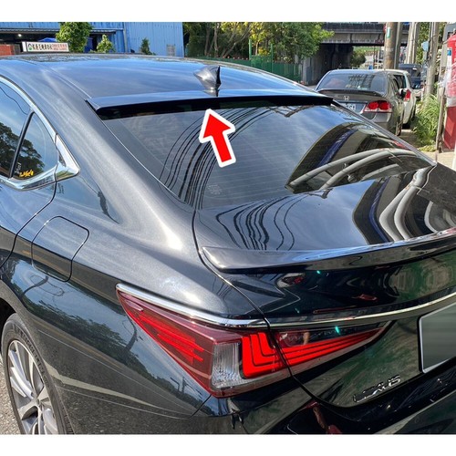 Matte Black Fit For Lexus ES200 ES260 ES300 Rear Roof Spoiler 2018-2021 - Picture 4 of 6
