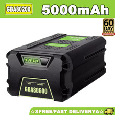 80V 5.0Ah Replacement for Greenworks PRO Battery Lithium-Ion GBA80200 GBA80400