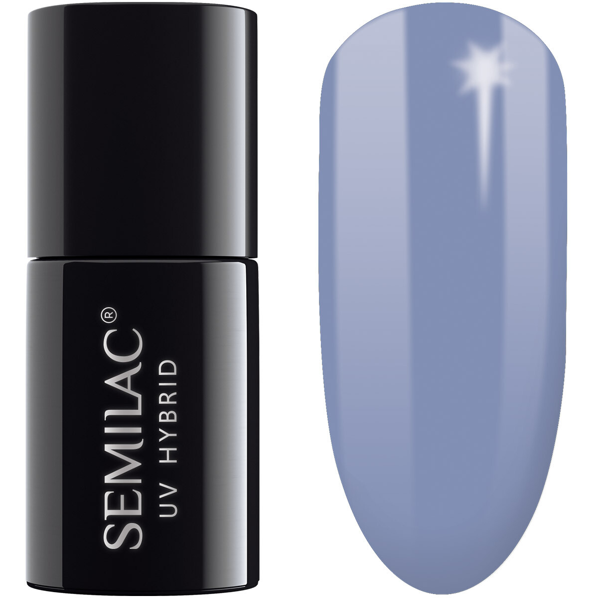 Semilac UV Hybrid 7ml Violet Grey 104