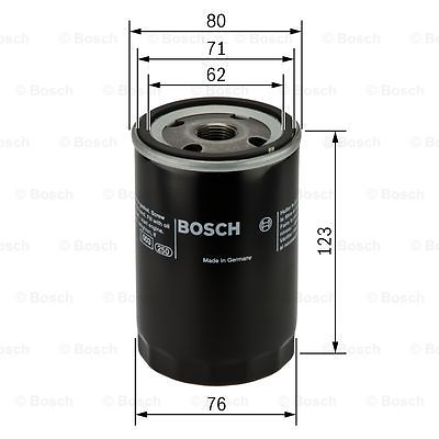 Bosch P3033 Oil Filter 0451103033 Fits Audi Porsche Seat VW | eBay